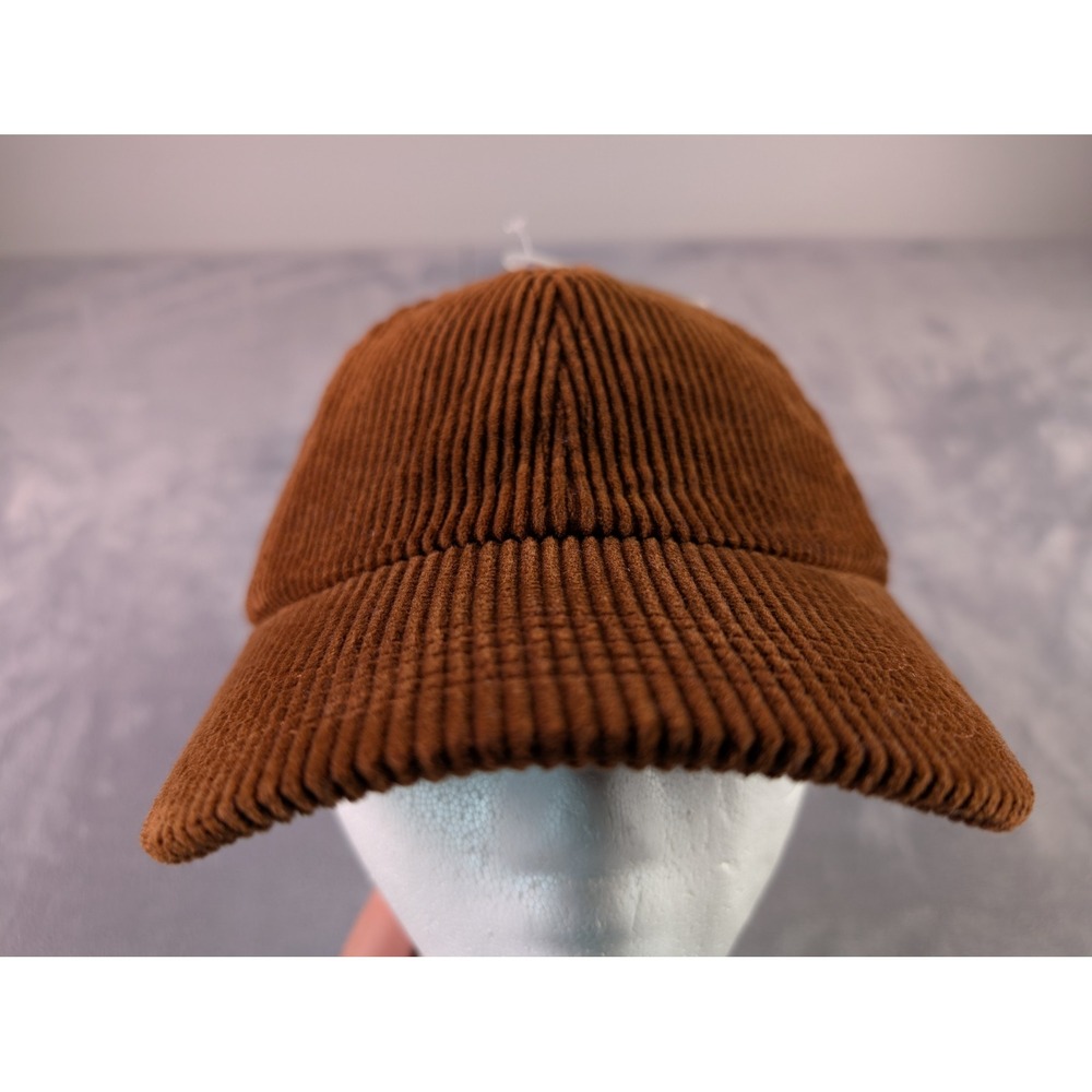 Gap Brown Corduroy Baseball Cap Adjustable Hat One Size NEW